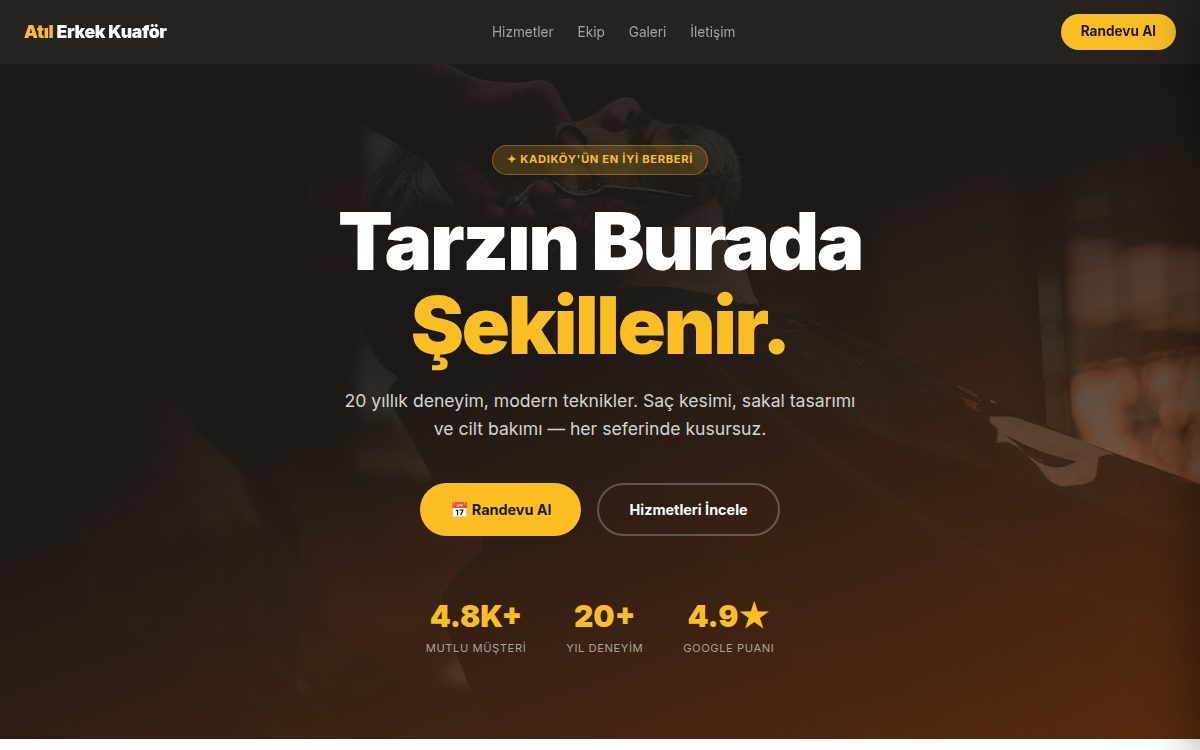 Atıl Erkek Kuaför